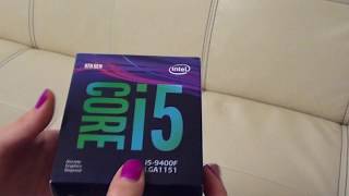 Апгрейд ПК, Процессор INTEL Core i5 9400F, LGA 1151v2, BOX