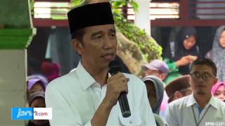 Pesan Jokowi untuk Para Santri