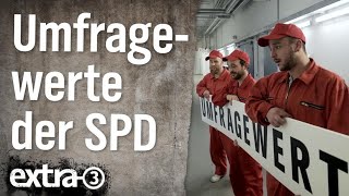 Umfragewerte der SPD – der tiefe Fall | extra 3 | NDR