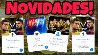 GREAT FINISHERS 156 BOX DRAW E MUITO MAIS!CONFIRA PES 2018 MOBILE