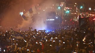Recibimiento y afición Real Sociedad - Mirandés 14/02/2020