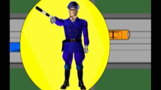 Сигналы регулировщика с пояснениями. Часть 1