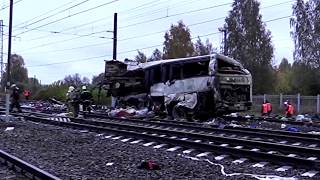 ДТП ВО ВЛАДИМИРЕ!ШОКИРУЮЩИЕ ПОДРОБНОСТИ!ЭКСКЛЮЗИВ!ВИДЕО С МЕСТА АВАРИИ!АВАРИЯ ПОЕЗДА И АВТОБУСА!!!