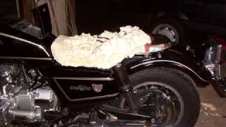 Goldwing GL1200 solo seat build