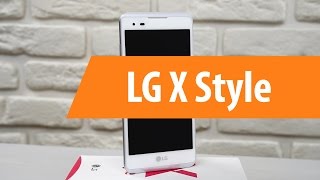 Распаковка LG K200 X Style / Unboxing LG K200 X Style