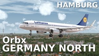 [FSX] Orbx FTX GERMANY NORTH (NEW SCENERY!!) - Landing at Hamburg Airport
