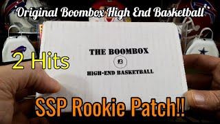 The Original Boombox High End Basketball January- **2 Hits** SSP Rookie Patch!!