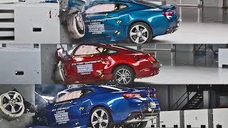 Crash Tests 2016 American Muscle Car - Mustang, Camaro & Challenger