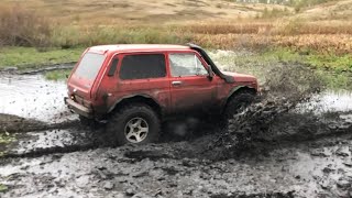 ВОТ почему НИВА до сих пор актуальна! Покатушки по болотам 2 часть...