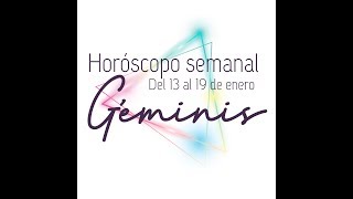 Geminis Cuando menos te lo esperas... - Prediccion semanal de 13 al 19 de enero - HOROSCOPO Y TAROT