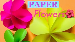 Easy Paper Flowers | DIY Deco
