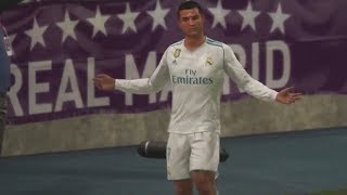 FIFA 18 GAMEPLAY - REAL MADRID TODOS OS GOLS (Cristiano Ronaldo, Bale, Isco e etc)