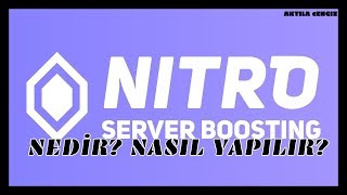 Discord Server Boost  Nedir? | Discord Hareketli Sunucu Resmi Nasıl Yapılır?