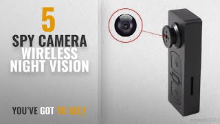 Top 10 Spy Camera Wireless Night Vision [2018]: CAM 360 HD Mini DVR Button Pinhole Spy Camera