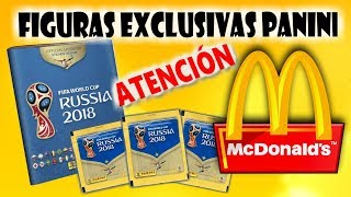 Exclusivos stickers del album Panini en McDonalds - ¿Y en Perú?