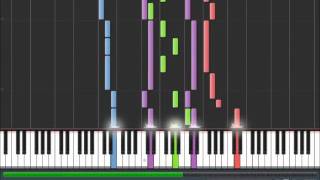 Avenged Sevenfold - Little Piece Of Heaven Synthesia Piano Cover