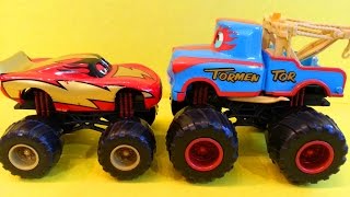 Тачки Маквин и Мэтр Рестлеры Мультик про машинки Cars McQueen Mater Wrestling