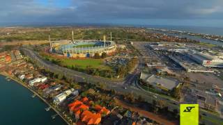 Droning Around West Lakes South Australia (4K UHD)