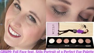 GRWM: Full Face feat. Stila Portrait of a Perfect Eye Palette