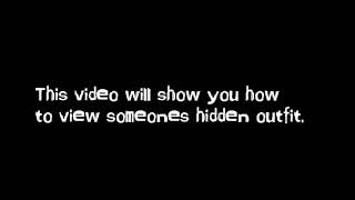 How To View Hidden Outfits (IMVU Tutorial)