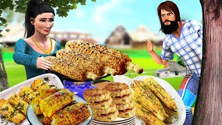 मकई व्यापार की सफलता Hindi Kahaniya - Corn Samosawali kahani - Moral Stories - Hindi Fairy Tales