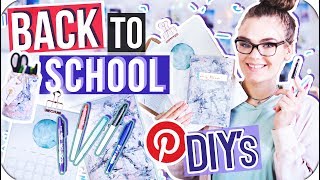4 BACK TO SCHOOL DIY's - Tipps zum Organisieren & Lernen! // I'mJette