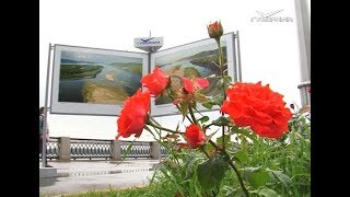 Фотовыставка Волги с высоты птичьего полета переехала на Красноармейский спуск набережной