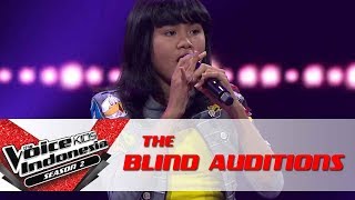 Zahwa "Nobody's Pefect" | The Blind Auditions | The Voice Kids Indonesia Season 2 GTV 2017