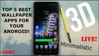 The TOP 5 BEST Wallpaper Apps For Android