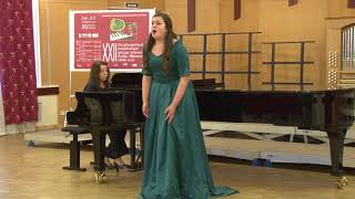 Хозиева Дарья (II премия, Россия) - Русская нар. песня в обр. Михайлова «Калинушка с малинушкой»