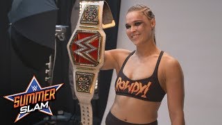 Behind the scenes of Ronda Rousey's Raw Women's Title photo shoot: Exclusive, Aug. 19, 2018