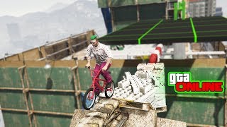 ОДНА ГРУБАЯ ОШИБКА И ТЫ ЛИШИШЬСЯ ПЕРВОЙ ПОЗИЦИИ. СКИЛ ТЕСТ НА БМX В GTA ONLINE