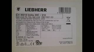 Холодильник Liebherr. Утечка.