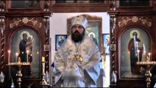 Проповедь епископа Серапиона после Литургии в праздник Преображения Господня (19 августа 2014 г.)