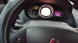 Ошибка Steering fault на рено меган 3