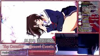 Trolling an Osu! Streamer with an Exaggerated Waifu Skin XD