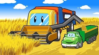 Мультики про машинки. Учим разные профессии! Едет трактор. Развивающие мультфильмы для детей.