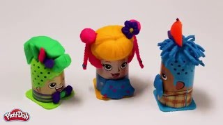 Плей-Дох игровой набор пластилина "Сумасшедшие прически" Play-Doh (B1155)