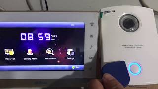 Многоязычный видеодомофон Ahua VTO6100C IP с Aliexpress