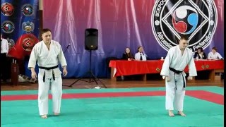 Кобудо Прикладное каратэ демонстрация на Открытии Кубка России 2016