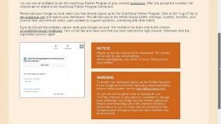 Quiz Group Подключение  к медеосети QuizGroup Пошаговая инструкция апрель 2015 Партнерка
