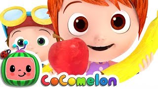 Apples and Bananas Song | CoCoMelon Nursery Rhymes & Kids Songs