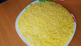 САЛАТ МИМОЗА, ПРОСТОЙ СПОСОБ ПРИГОТОВЛЕНИЯ.
