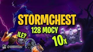 10x StormChest 128 mocy solo - Fortnite Ratowanie świata - OjciecGamer