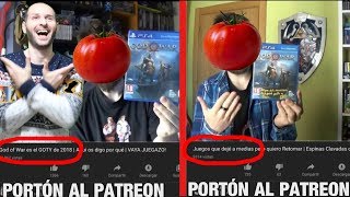 ¡PORTÓN AL PATREON PILLADO , POSERS GAMERS NIÑATOS! - Sasel - god of war - goty - español