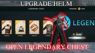 Shadow Fight 3 Season: Upgrade Legendary Helm Crescent Visor √