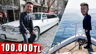 100.000 TL 'LİK BİR GÜN GEÇİRMEK