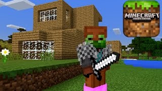 Игра Майнкрафт 0.13.0 Выживание на русском языке на планшете. KokaPlay