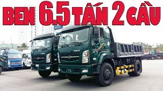 [Xe Ben 2 Cầu] Xe Ben TMT 6,5 Tấn 2 Cầu Vượt Đồi Núi Cực Tốt