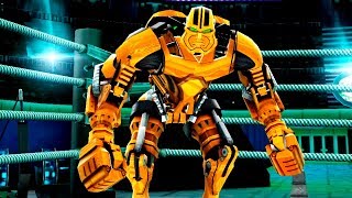 Zeus Gold Real Steel WRB Sarge & Atom & Bluebot War of Steel